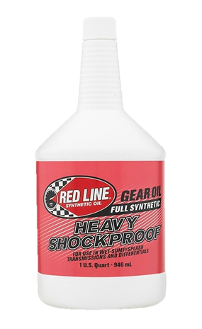 Heavy ShockProof Gear Oil - 12/1quart - Redline